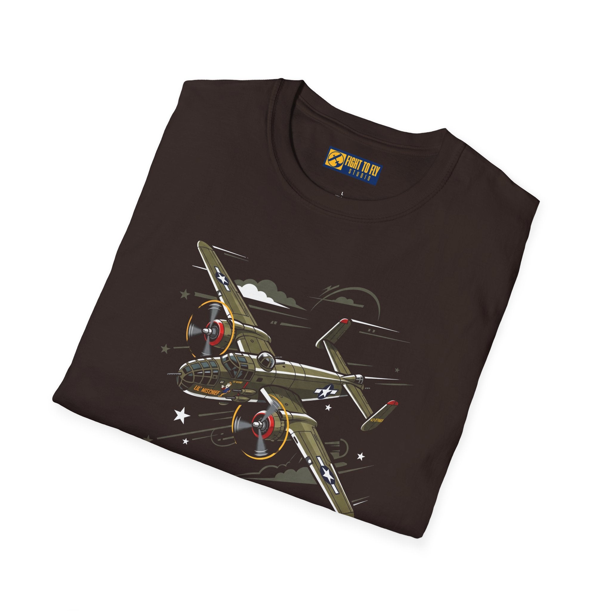 I Love the Sound of Round Engines Bomber Tee
