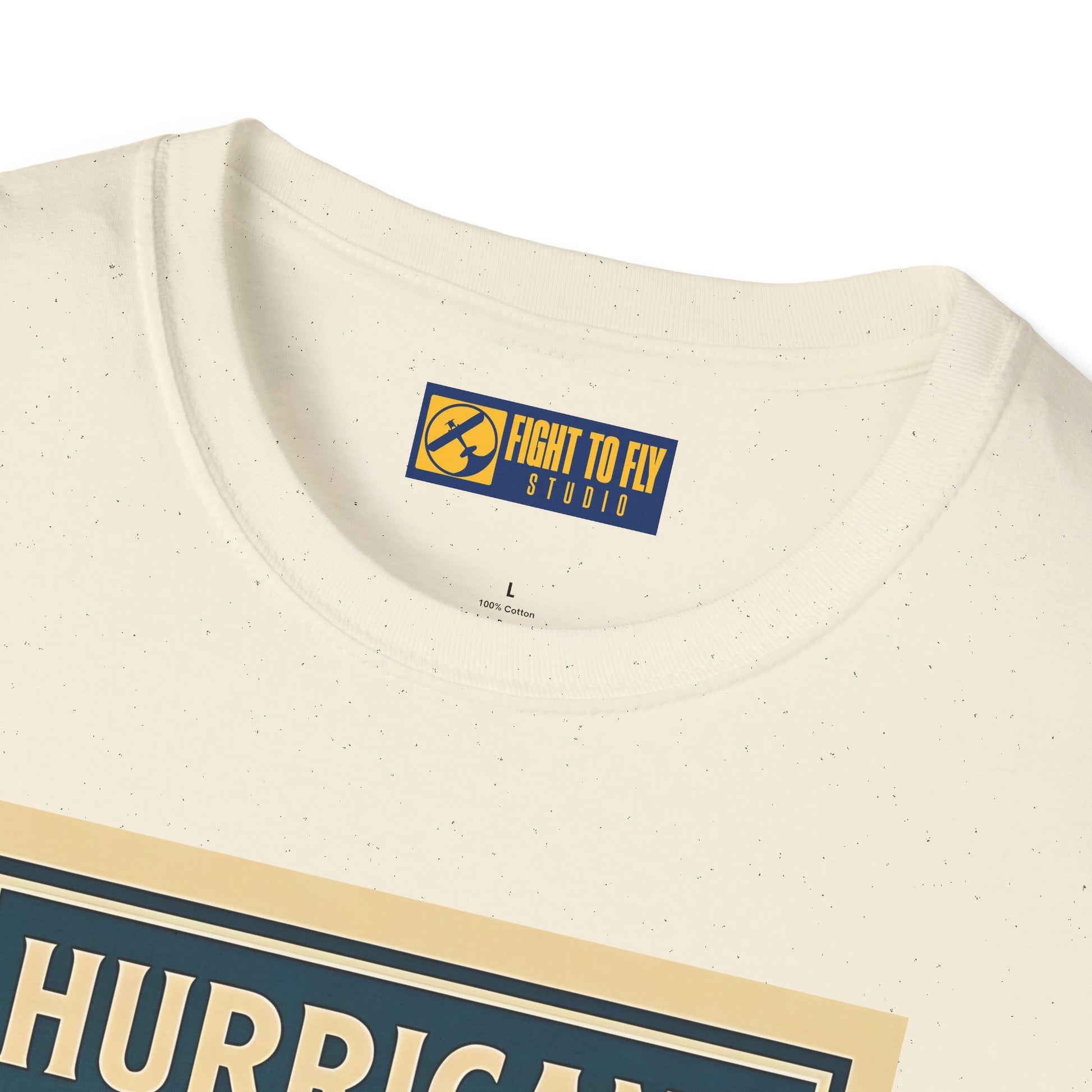 Hurricane Premium T-Shirt – Early War British Fighter Full Graphic Tee - Pilot gifts - WWII warbird t-shirt