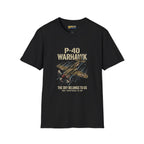 P-40 Warhawk Sky Belongs to Us T-Shirt