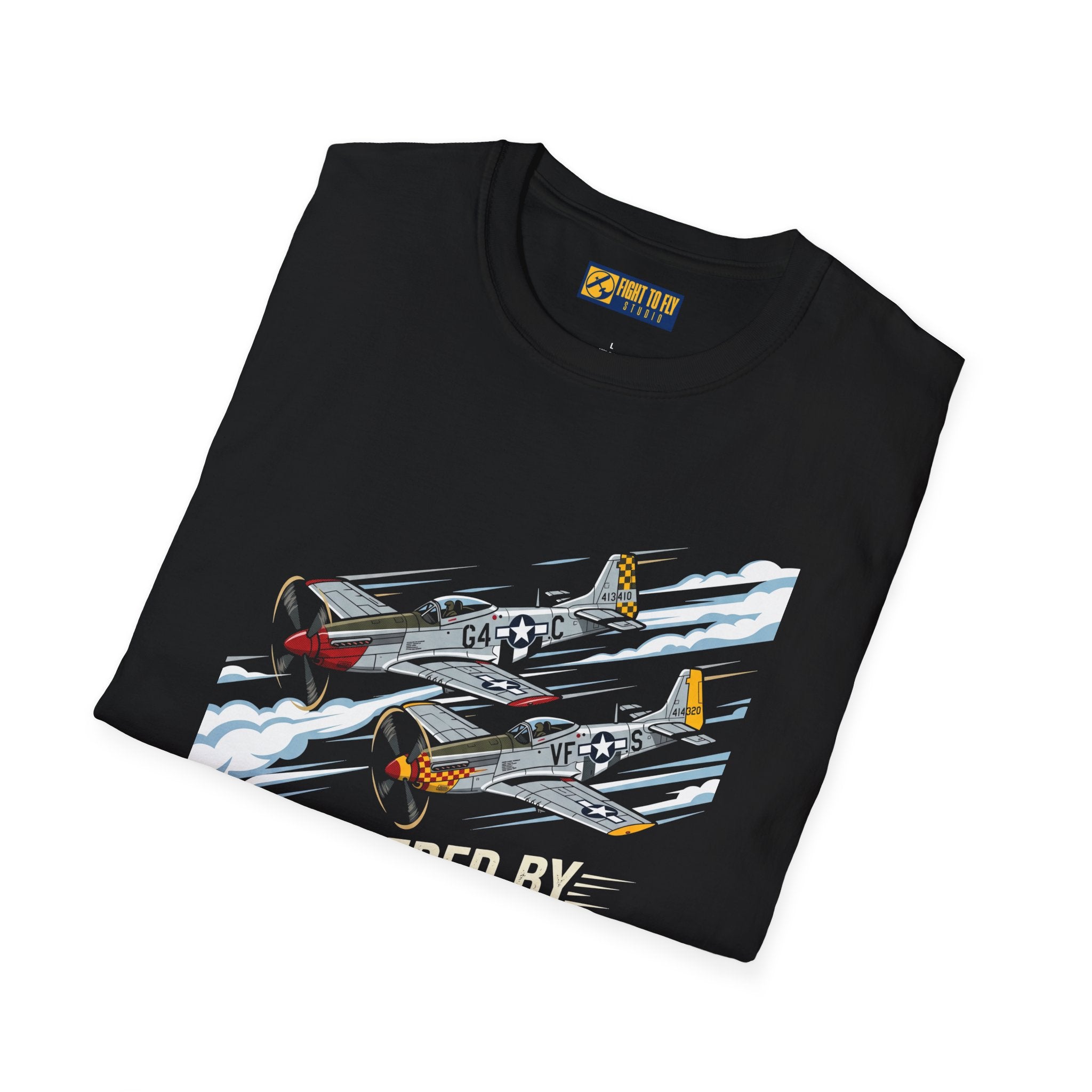 Powered by High Octane Nostalgia Mustang Tee