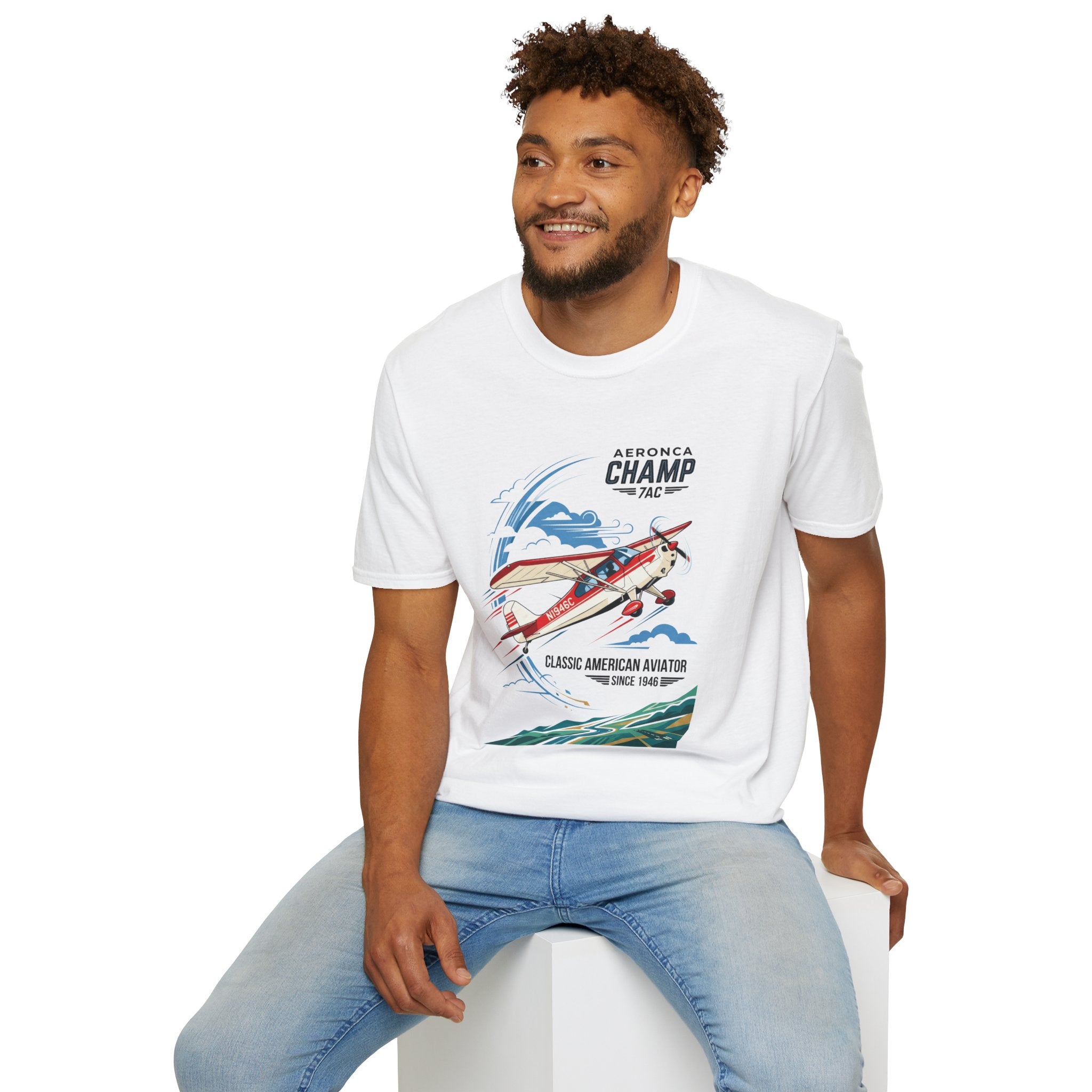 Aeronca Champ Classic American Aviator T-Shirt