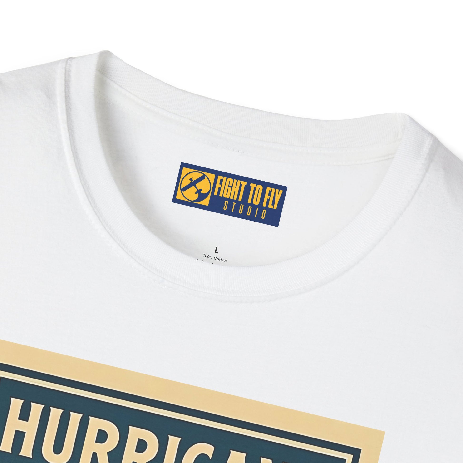 Hurricane Premium T-Shirt – Early War British Fighter Full Graphic Tee - Pilot gifts - WWII warbird t-shirt