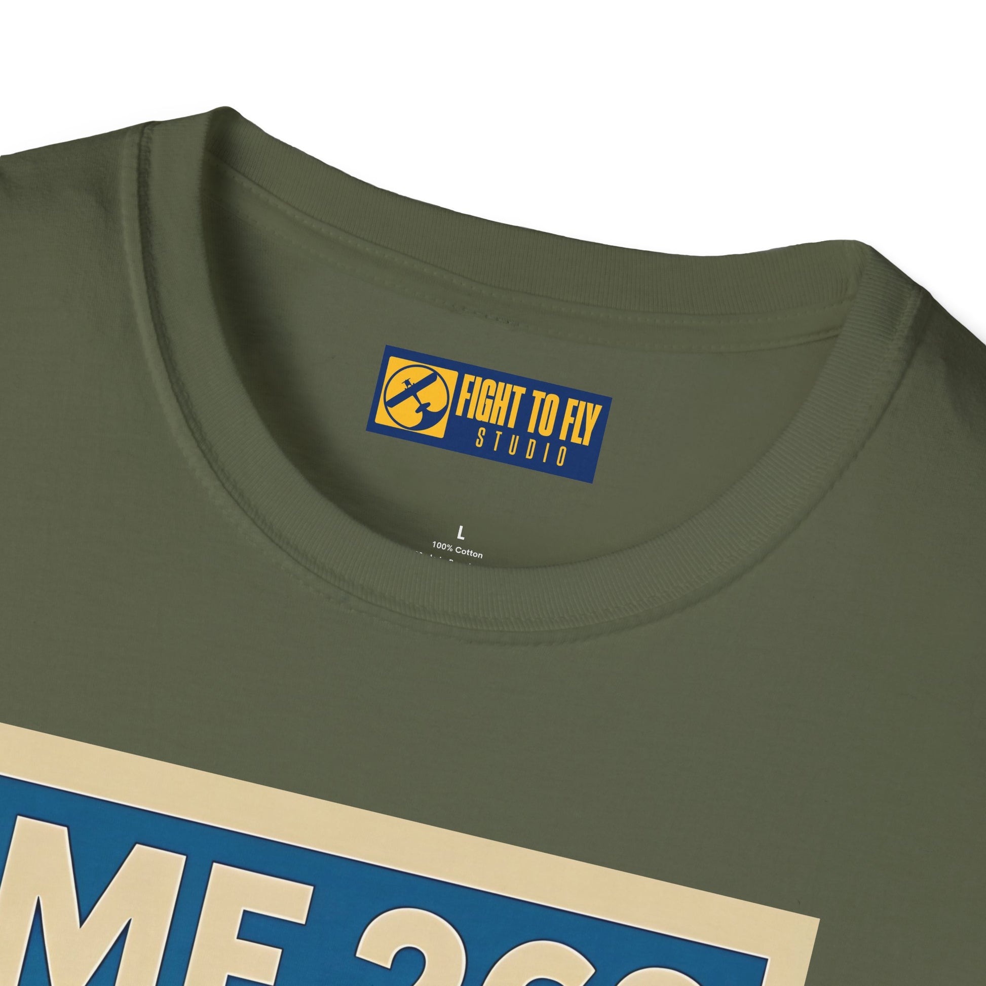 Me 262 Premium T-Shirt – WWII Jet Fighter Full Graphic Aviation Tee - Pilot gifts - warbird t-shirt