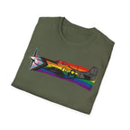 P-51 Mustang Progress Pride Vintage Warbird T-Shirt
