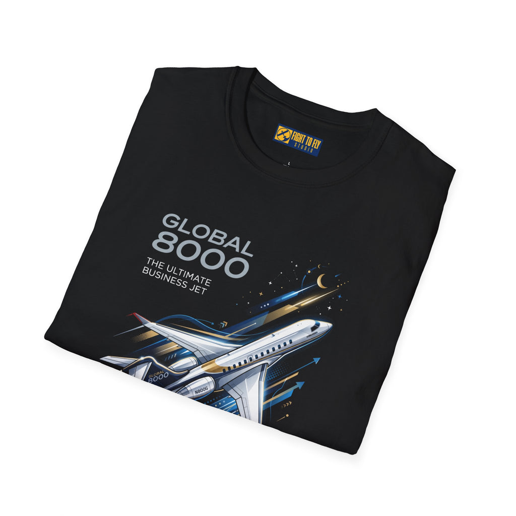 Bombardier Global 8000 Ultimate Business Jet T-Shirt