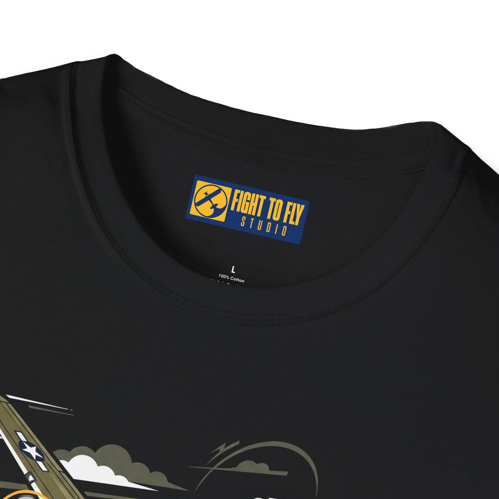 I Love the Sound of Round Engines Bomber Tee