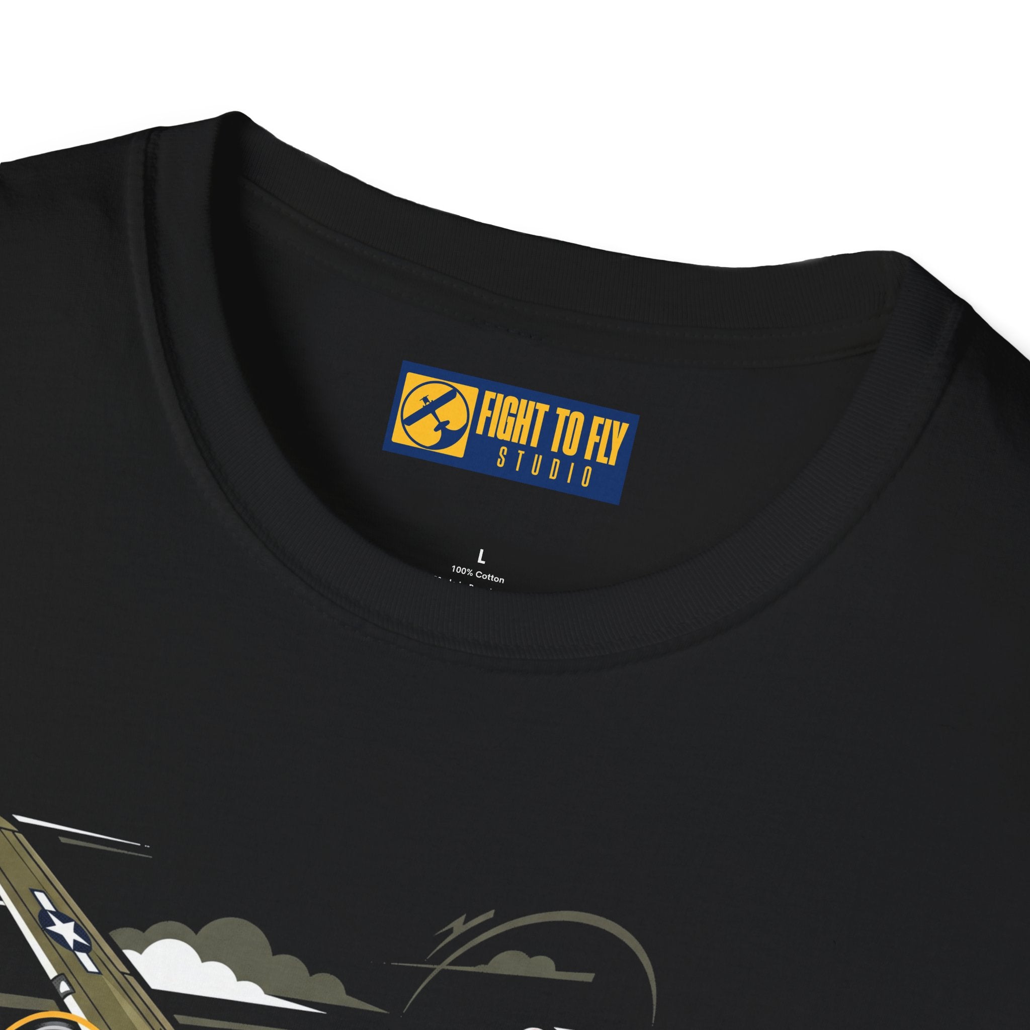 I Love the Sound of Round Engines Bomber Tee