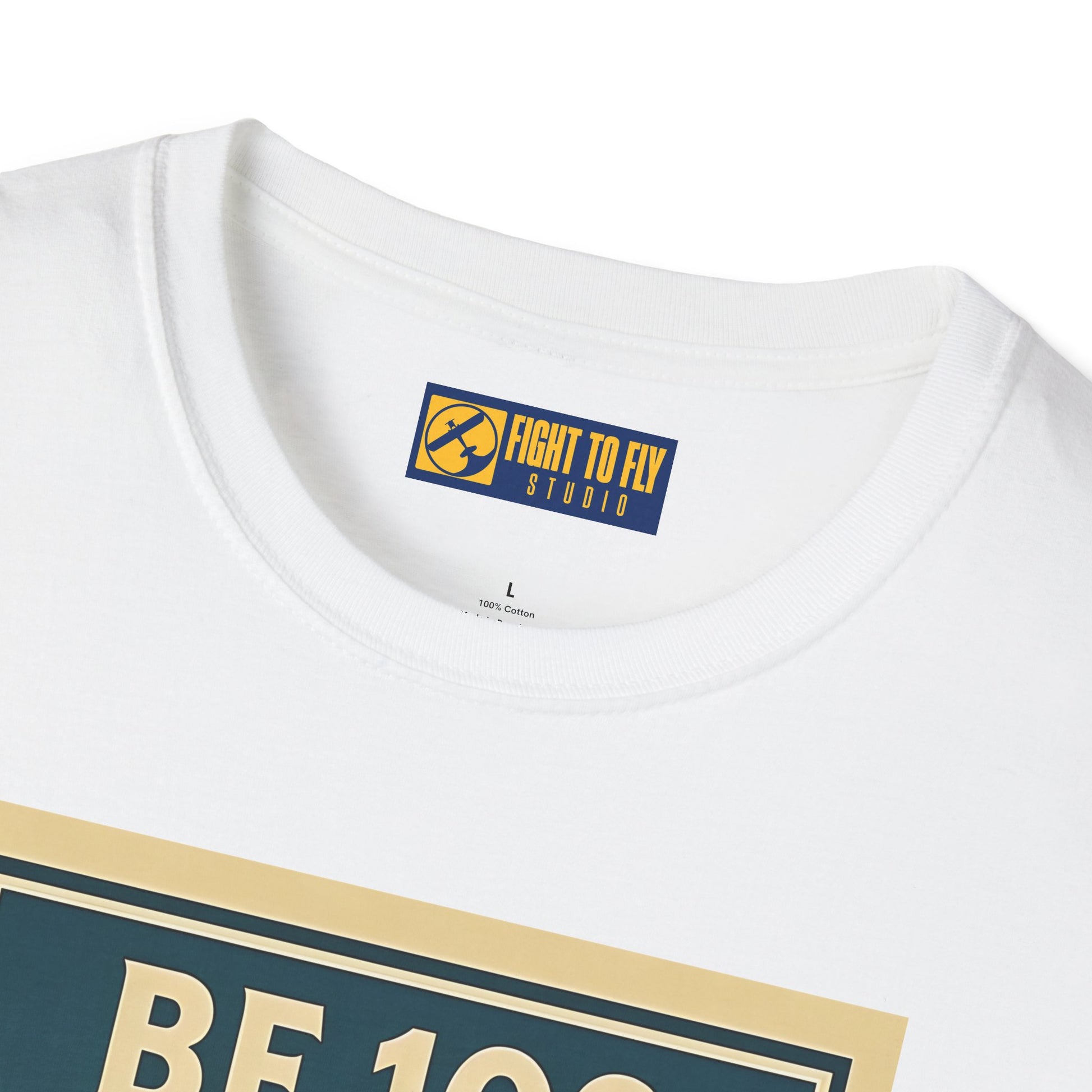 Bf 109 Premium T-Shirt – Iconic WWII Fighter Full Print Aviation Tee - Pilot gifts - warbird t-shirt