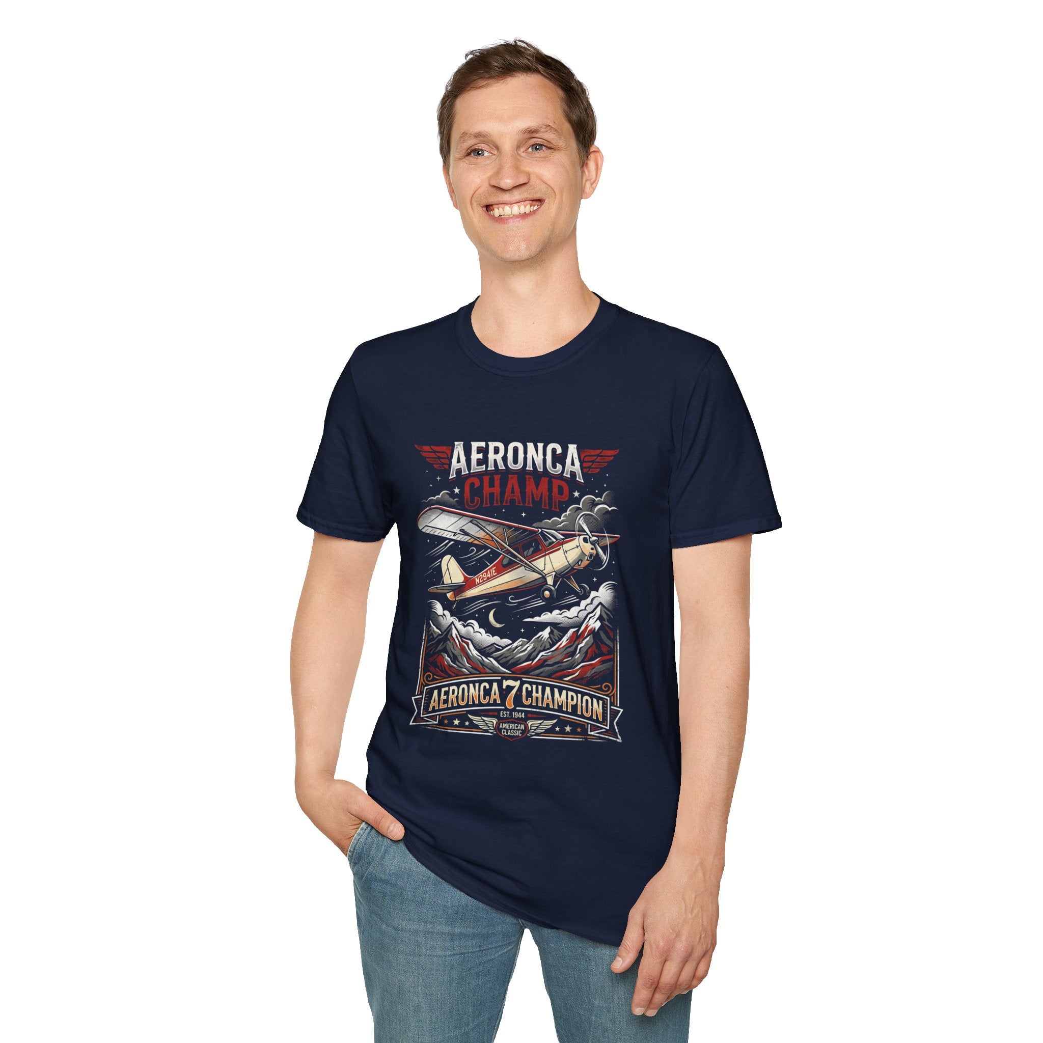 Aeronca Champ Mountain Flying T-Shirt