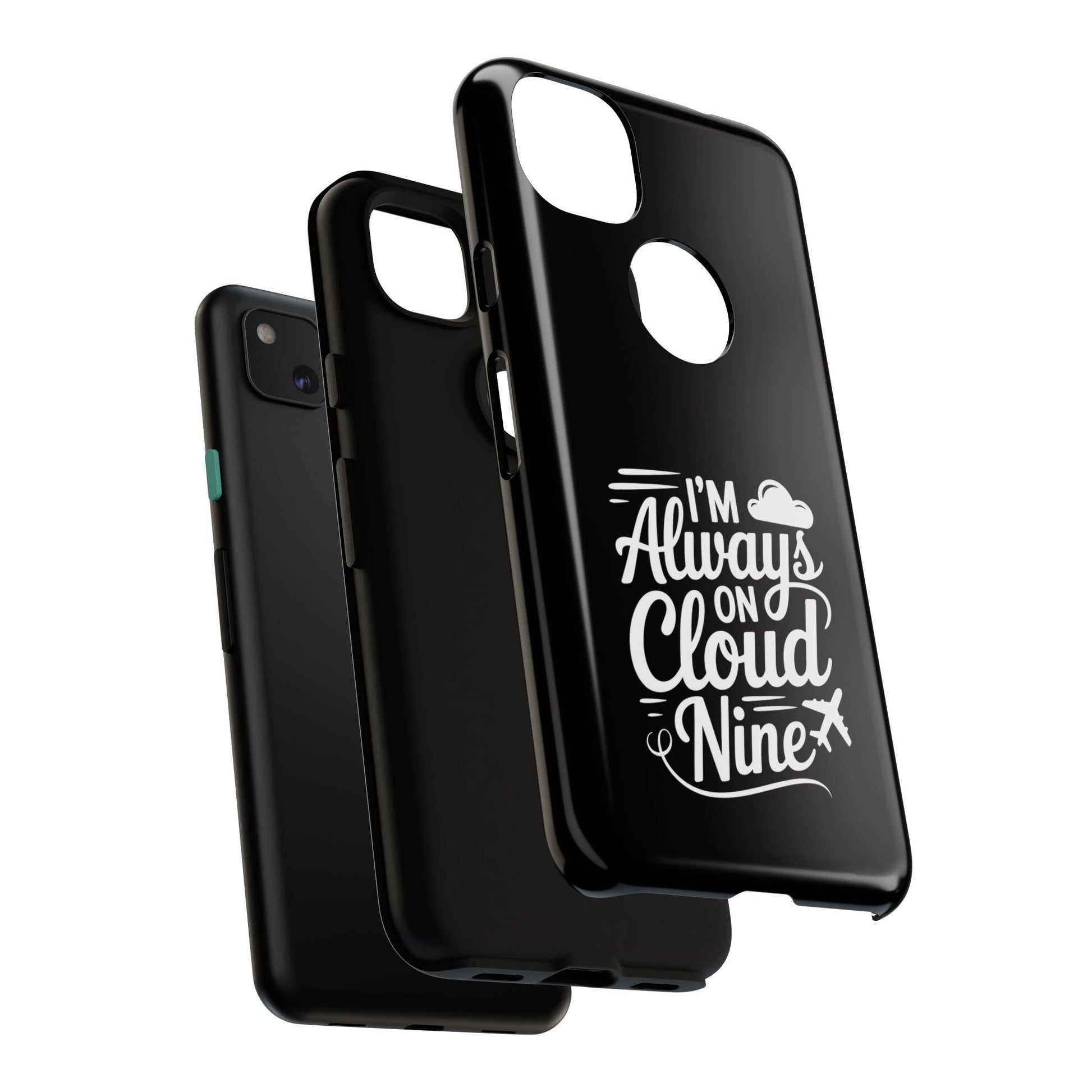 Always on Cloud Nine Phone Case | Cute Phone Cover, Travel Gift, Adventure Accessory, Motivational Case, Gift for Dreamers