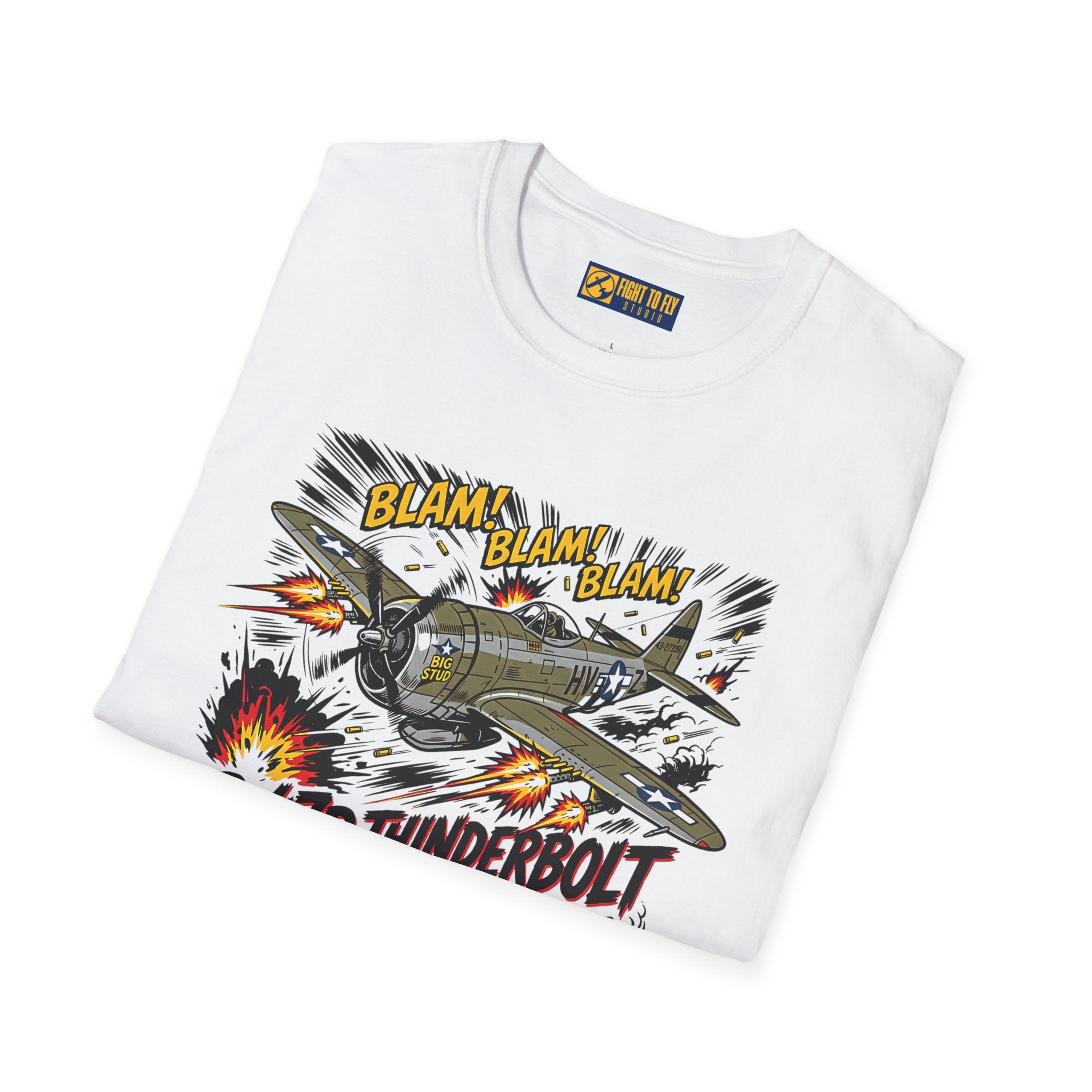 P-47D Thunderbolt Guns A-Blazing T-Shirt