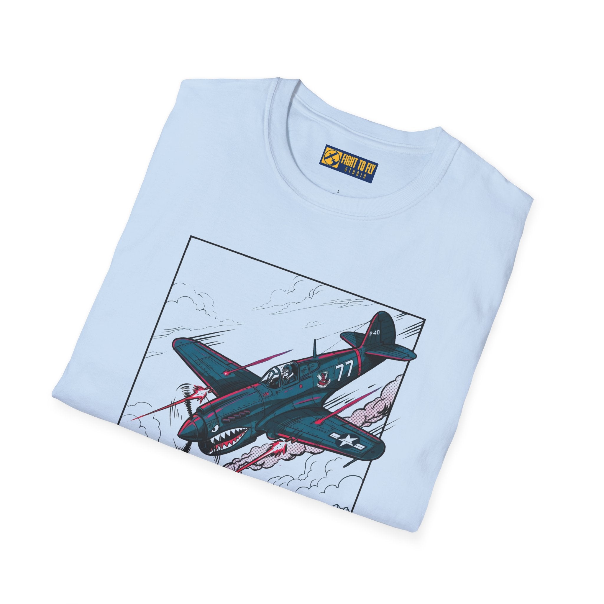 P-40 Warhawk Mountain Patrol T-Shirt