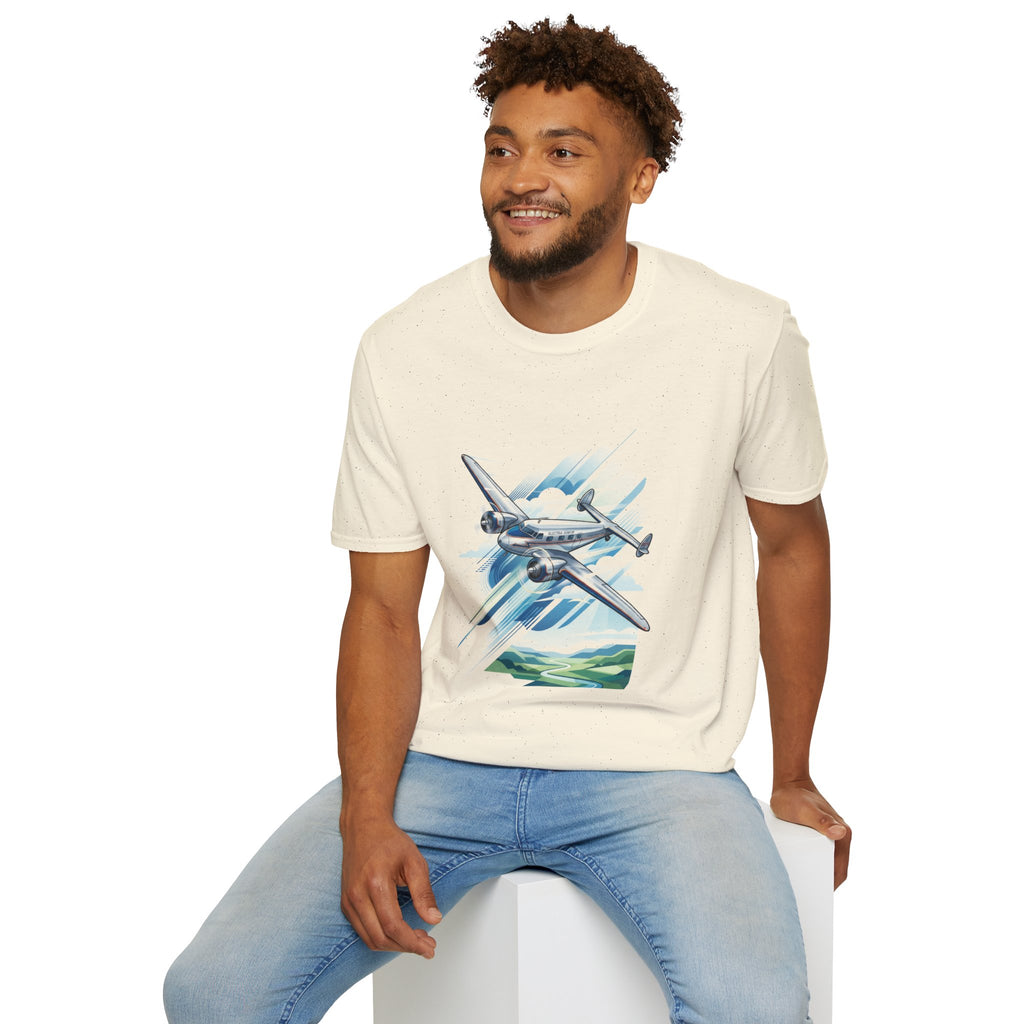 Lockheed Electra Jr Vintage Aircraft T-Shirt