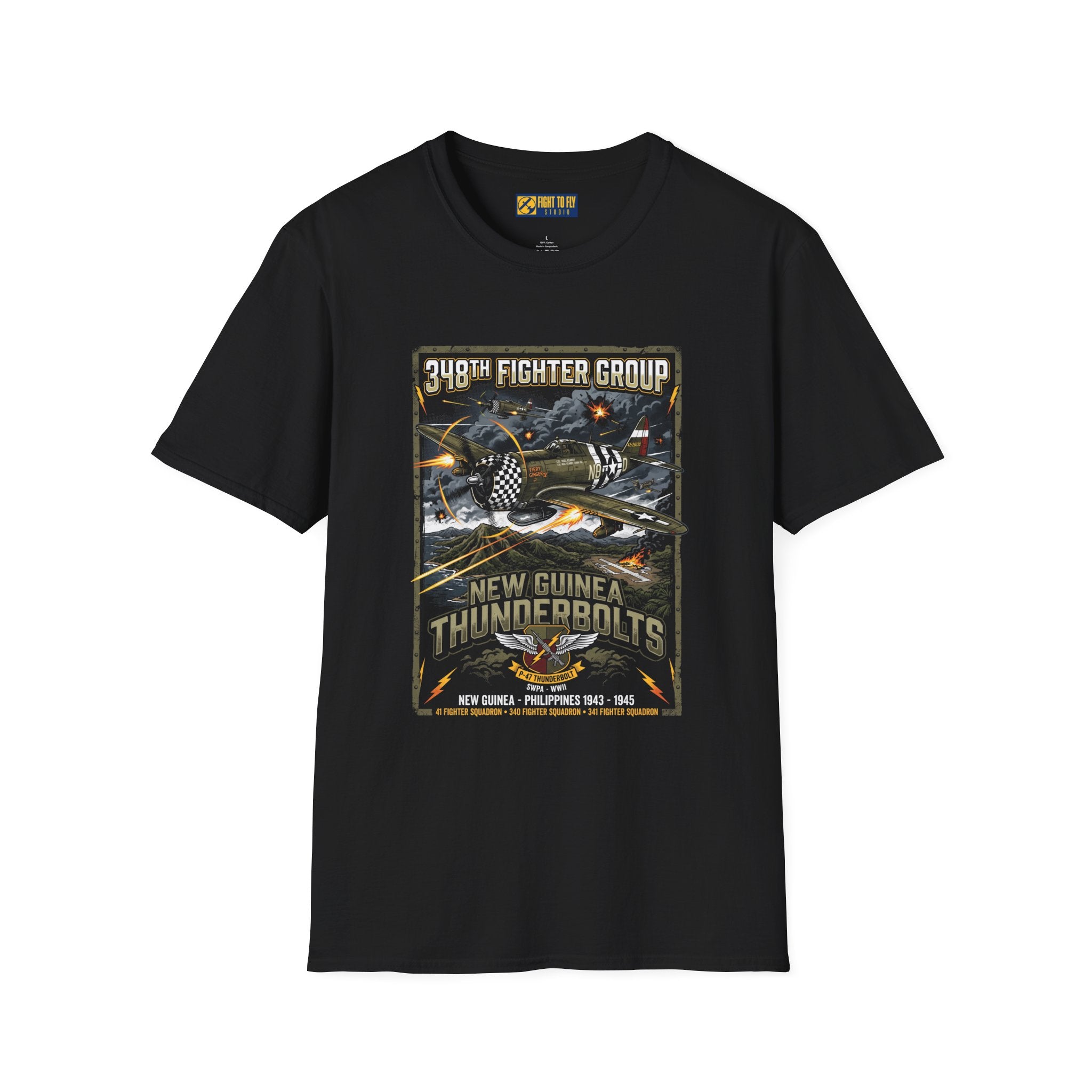 348th Fighter Group New Guinea Thunderbolts Tee