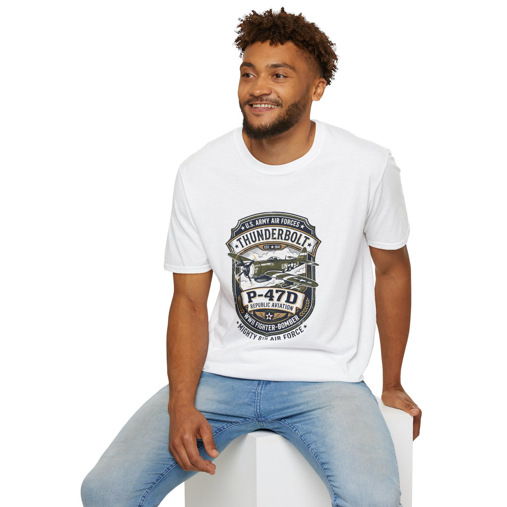 P-47D Thunderbolt Mighty 8th Air Force T-Shirt