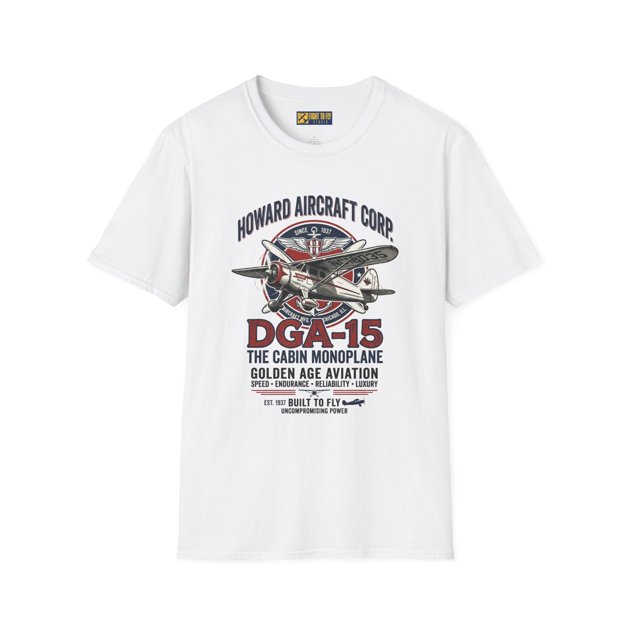 Howard DGA-15 Golden Age Aviation Tee