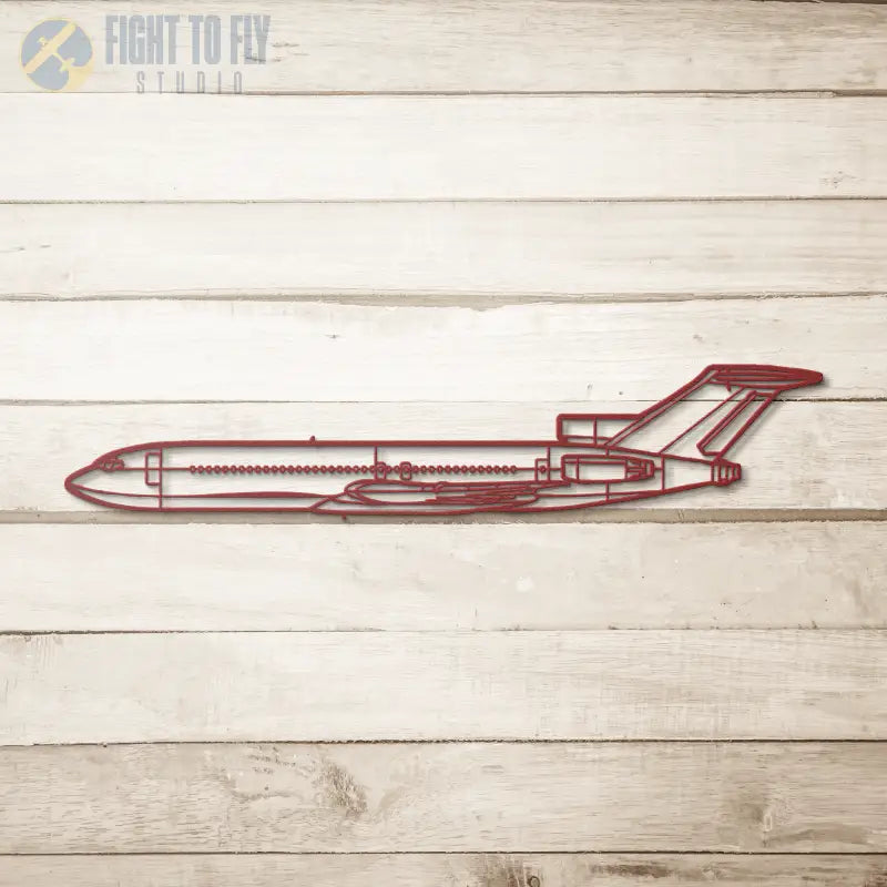 727 Die Cut Metal Wall Art - Sign - Pilot gifts - WWII warbird t-shirt