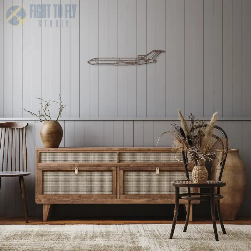 727 Die Cut Metal Wall Art - Sign - Pilot gifts - WWII warbird t-shirt
