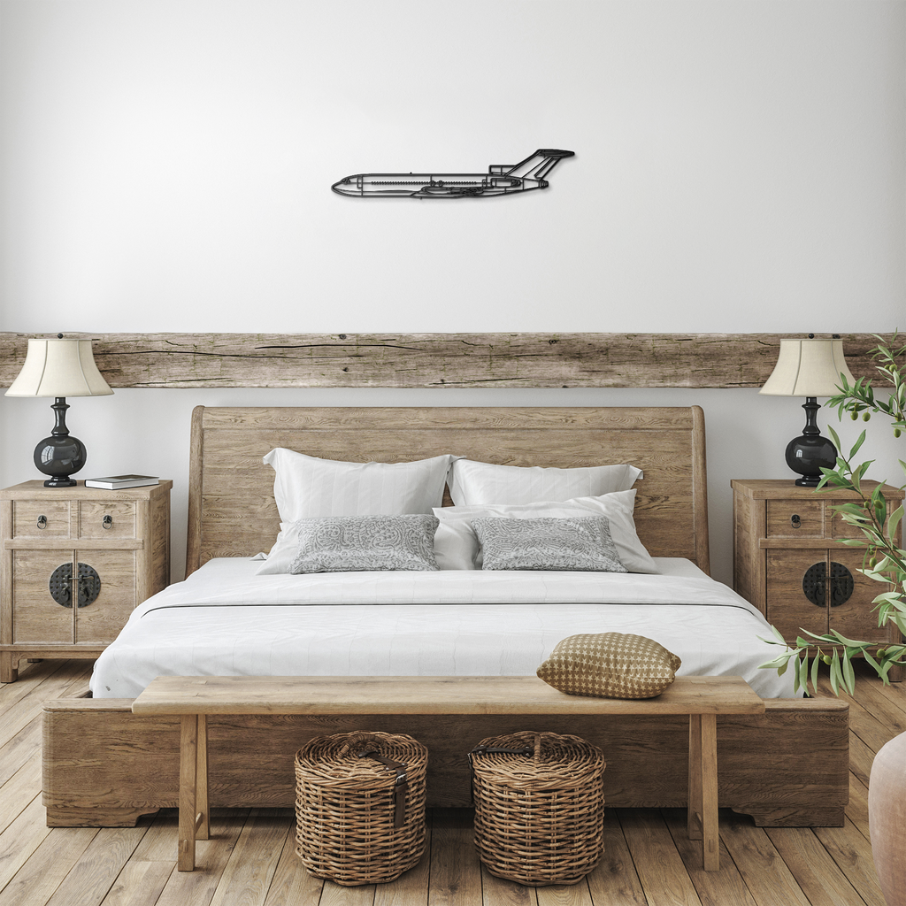 727 Die Cut Metal Wall Art - Sign - Gifts for pilots - Aviation apparel