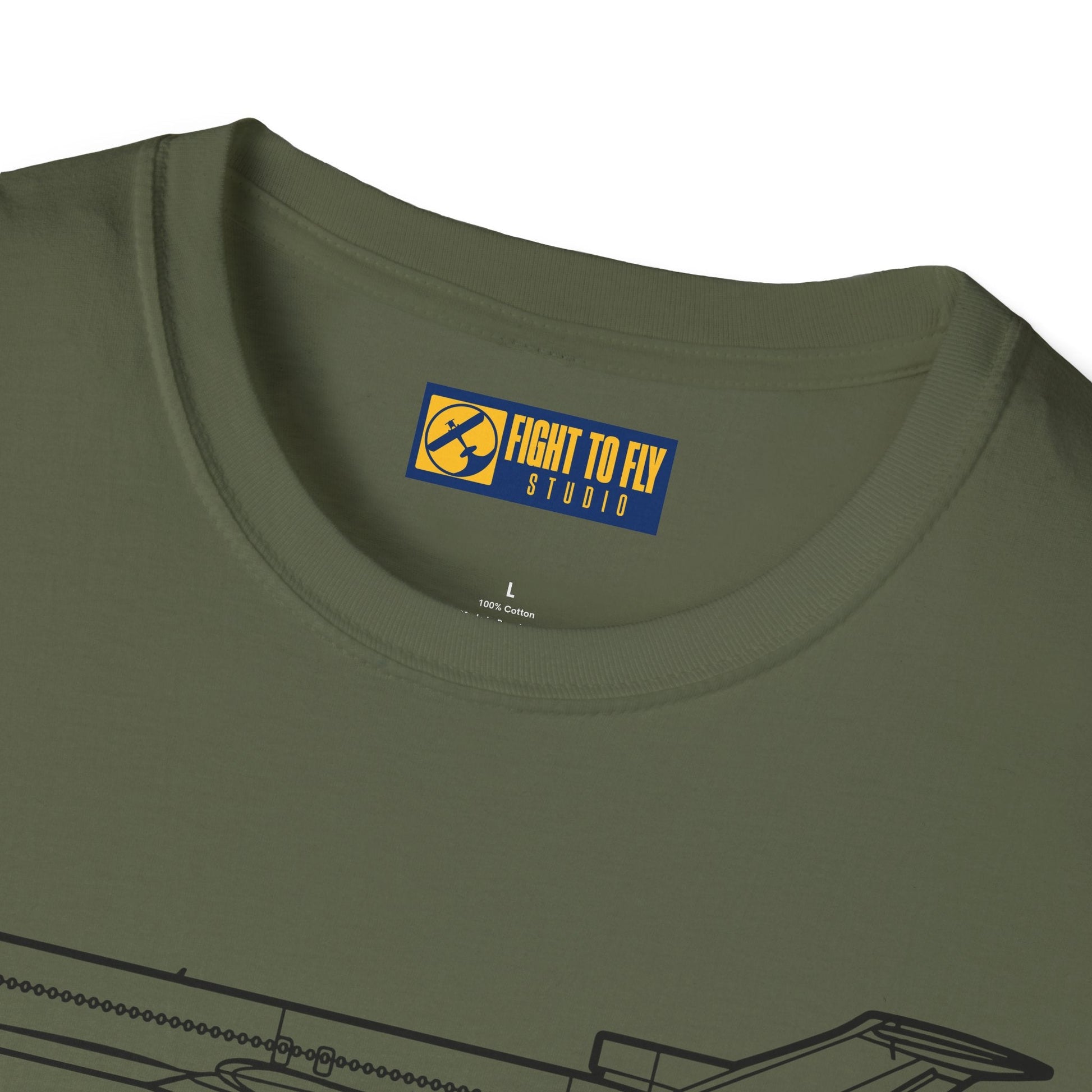 727 T-Shirt – Classic Trijet Airliner Aviation Tee - Pilot gifts - WWII warbird t-shirt