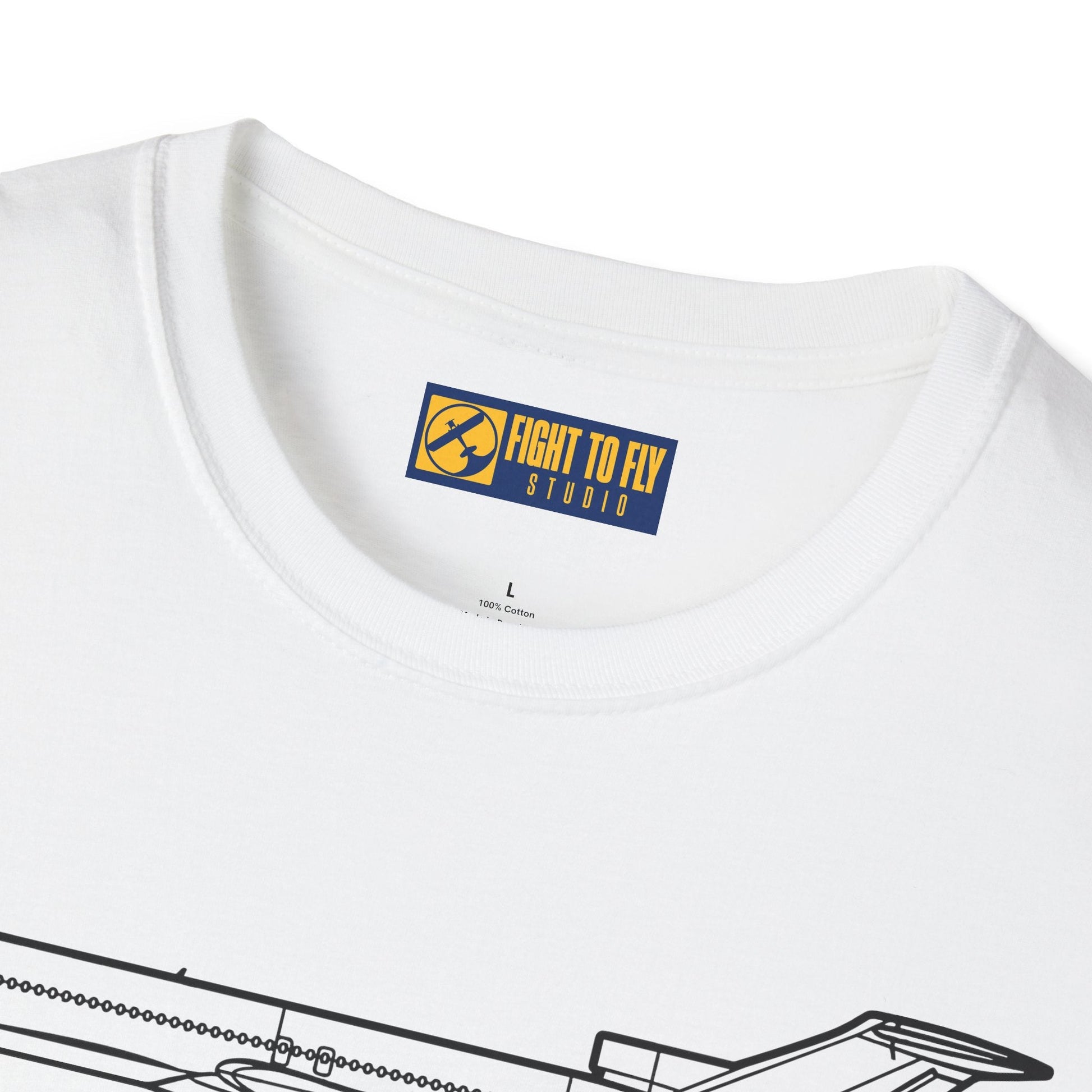 727 T-Shirt – Classic Trijet Airliner Aviation Tee - Pilot gifts - WWII warbird t-shirt