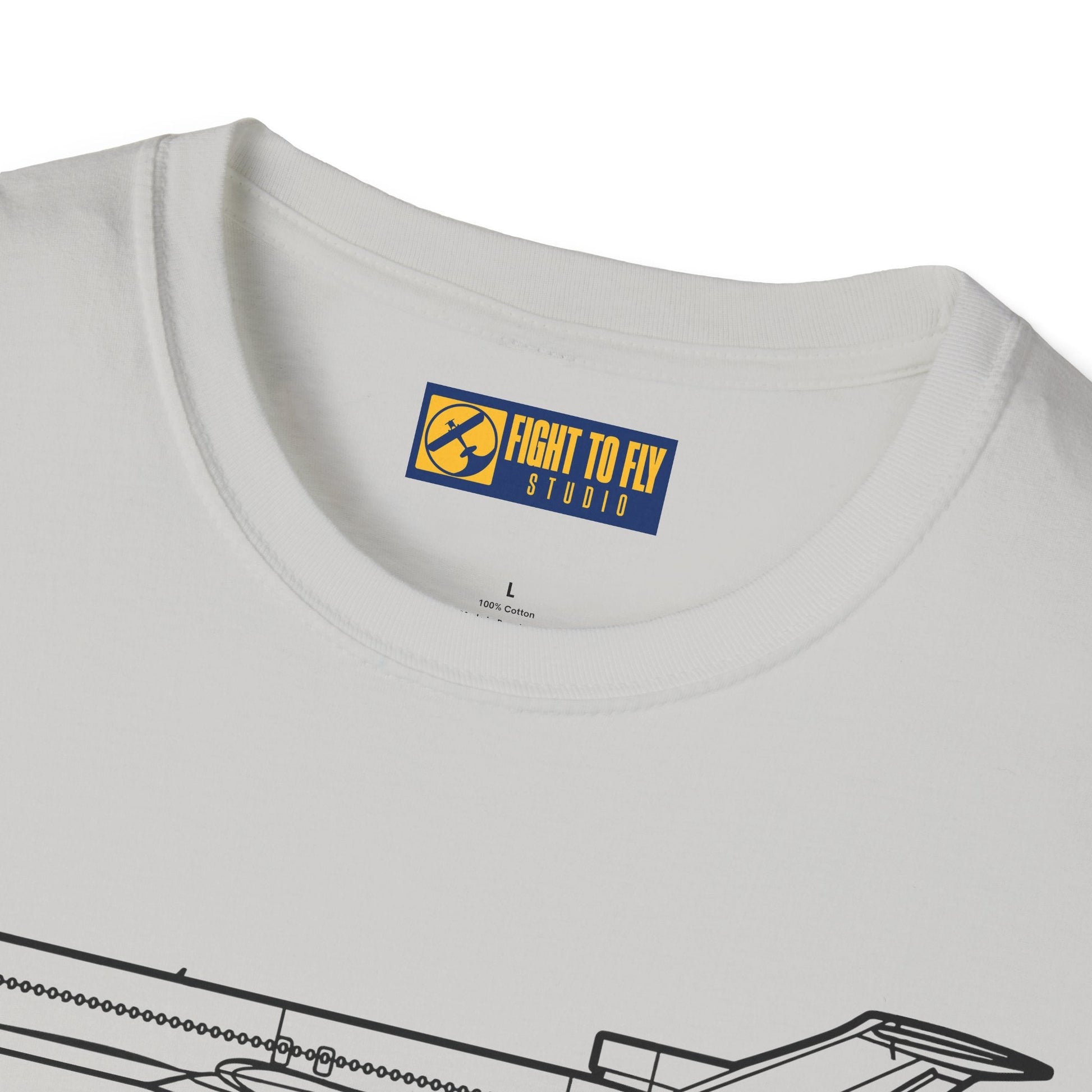727 T-Shirt – Classic Trijet Airliner Aviation Tee - Pilot gifts - WWII warbird t-shirt