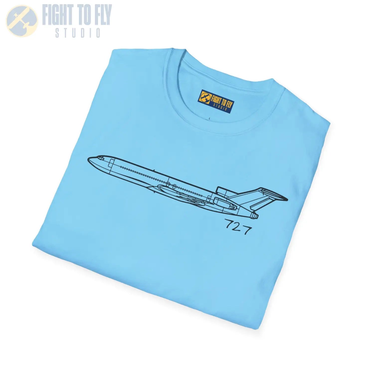 727 T-Shirt - Pilot gifts - WWII warbird t-shirt