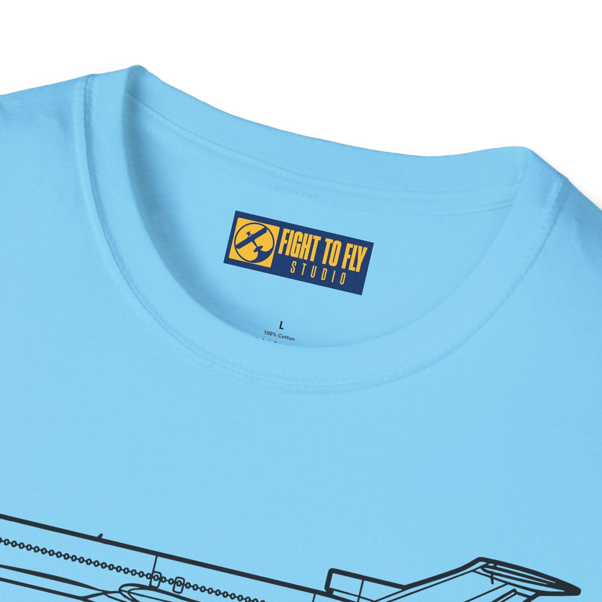 727 T-Shirt – Classic Trijet Airliner Aviation Tee - Pilot gifts - WWII warbird t-shirt