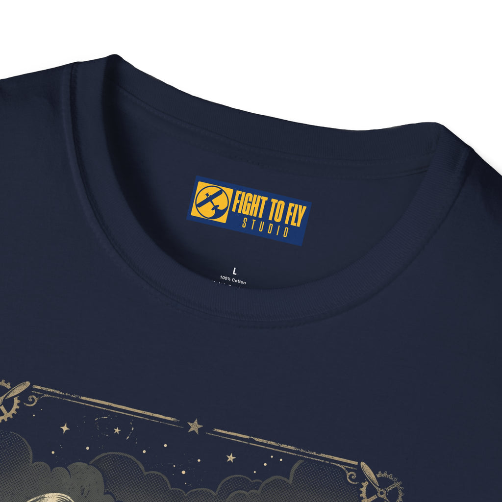 Old Planes Make Me Happy Vintage Biplane Tee