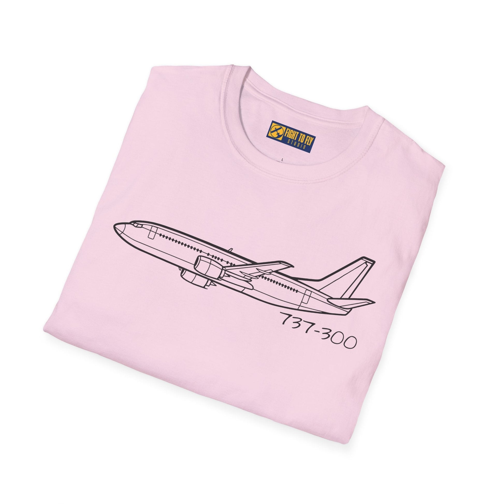 737-300 T-Shirt – Classic Series Jetliner Aviation Tee - Pilot gifts - WWII warbird t-shirt