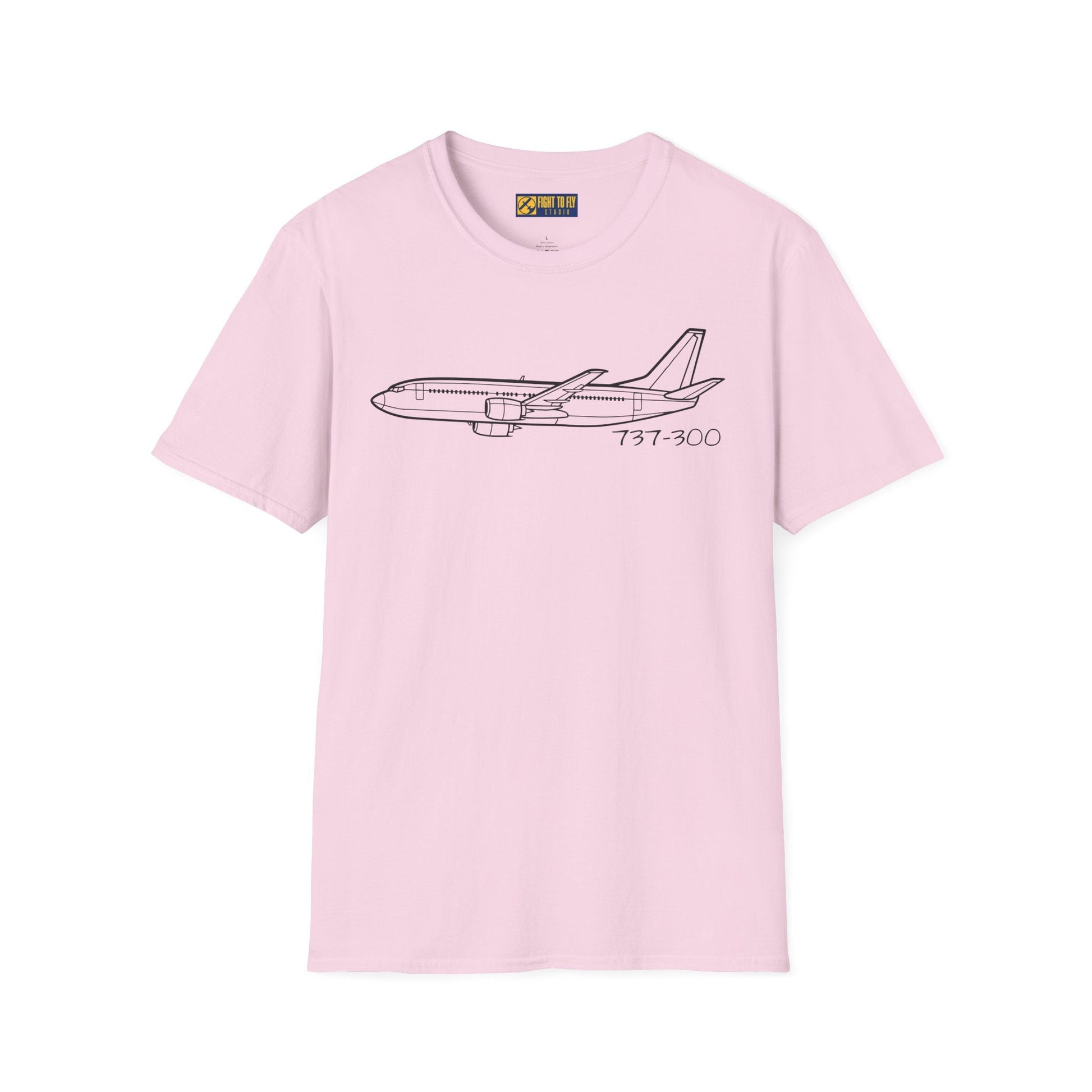 737-300 T-Shirt – Classic Series Jetliner Aviation Tee - Pilot gifts - WWII warbird t-shirt