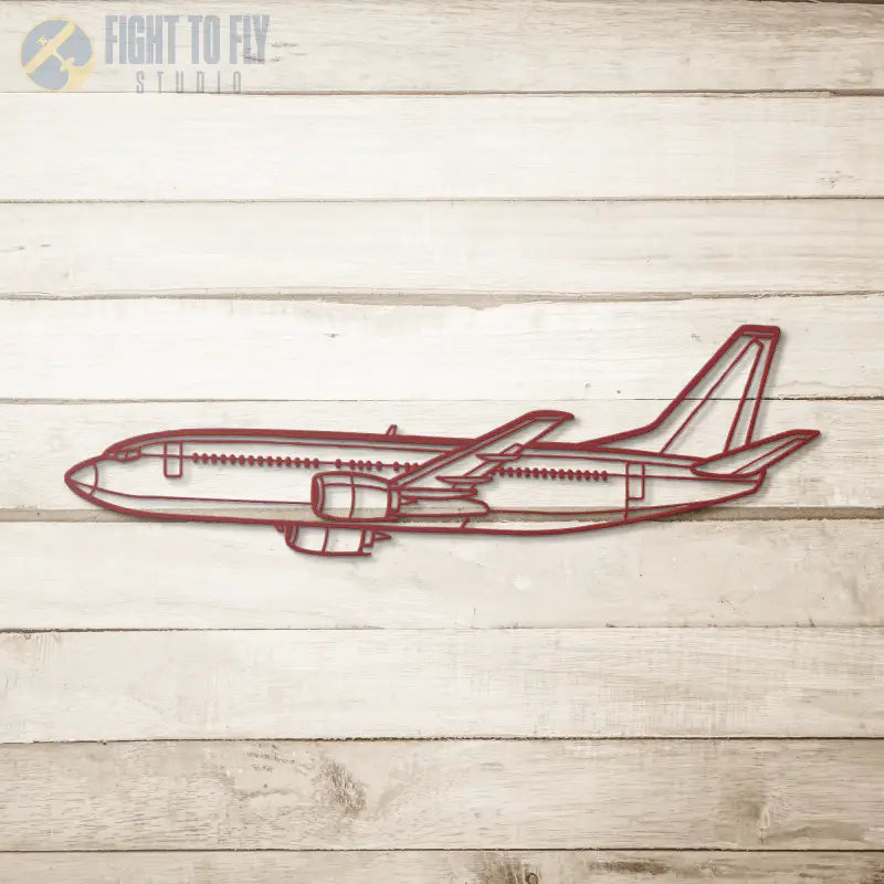 737-700 Flight Die Cut Metal Wall Art - Sign - Pilot gifts - WWII warbird t-shirt