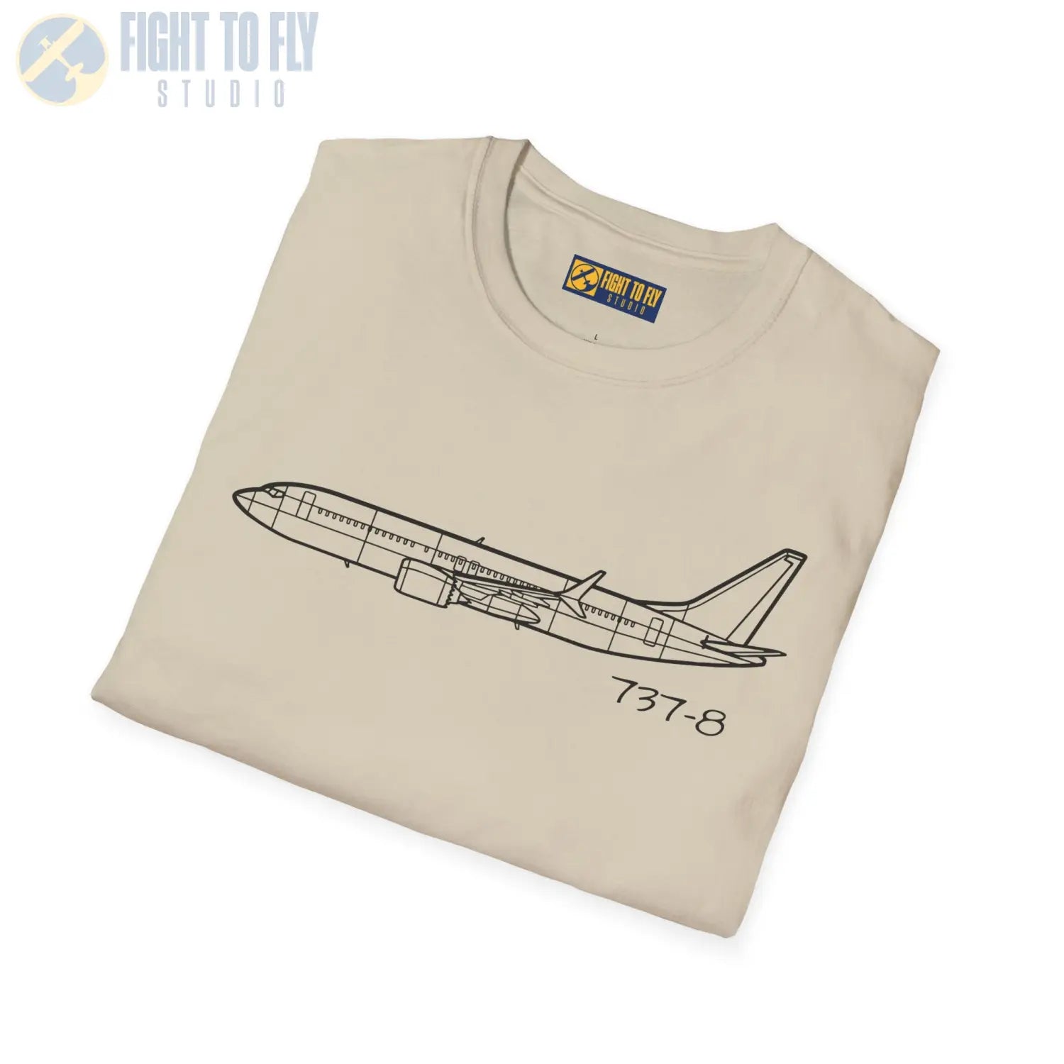 737-8 T-Shirt - Pilot gifts - WWII warbird t-shirt