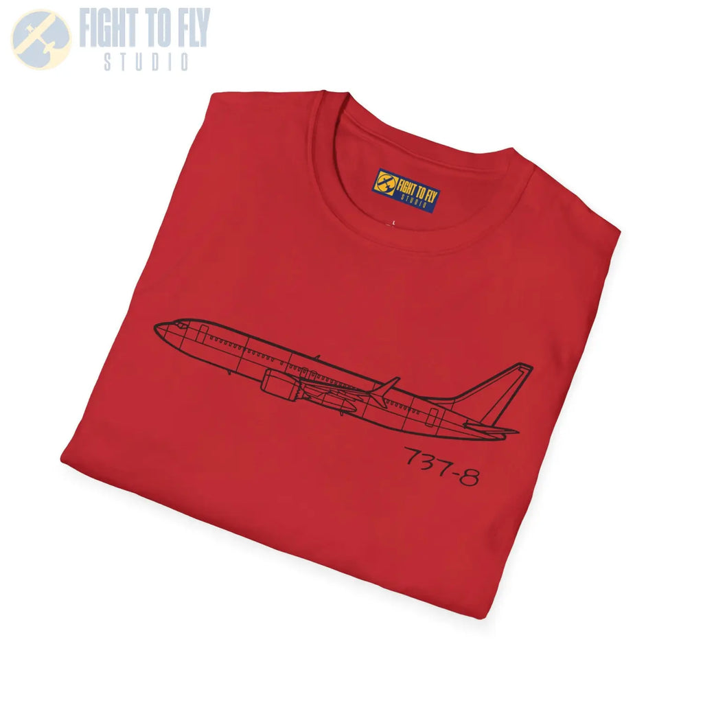 737 8 T Shirt Pilot gifts WWII warbird t shirt