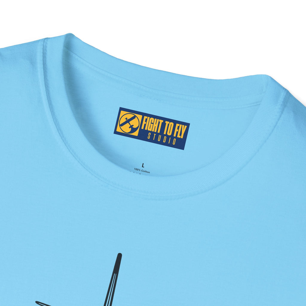 737-800 Front View T-Shirt – Nose-On Jetliner Aviation Tee - Pilot gifts - WWII warbird t-shirt