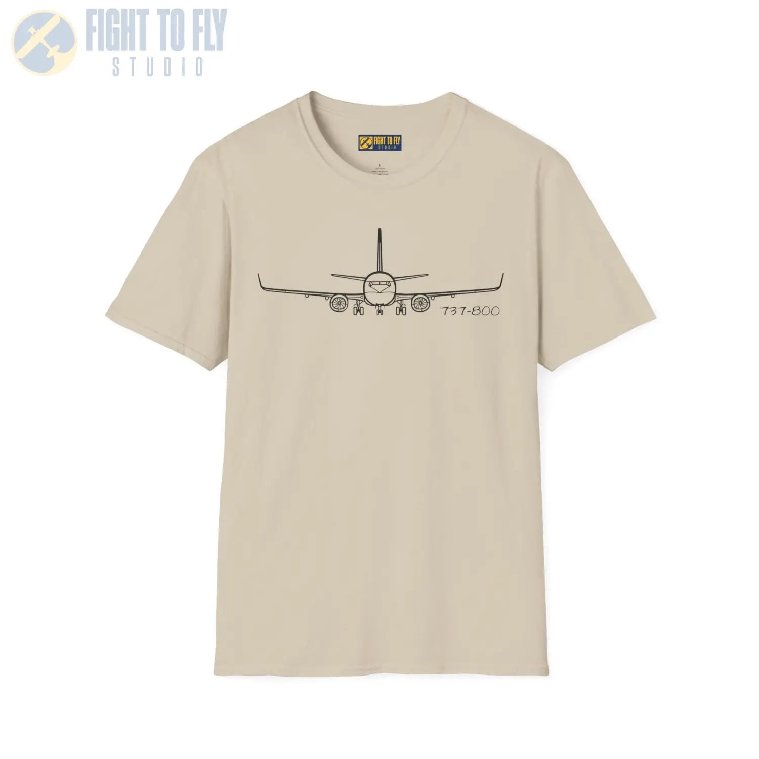737 800 Front View T Shirt Pilot gifts WWII warbird t shirt