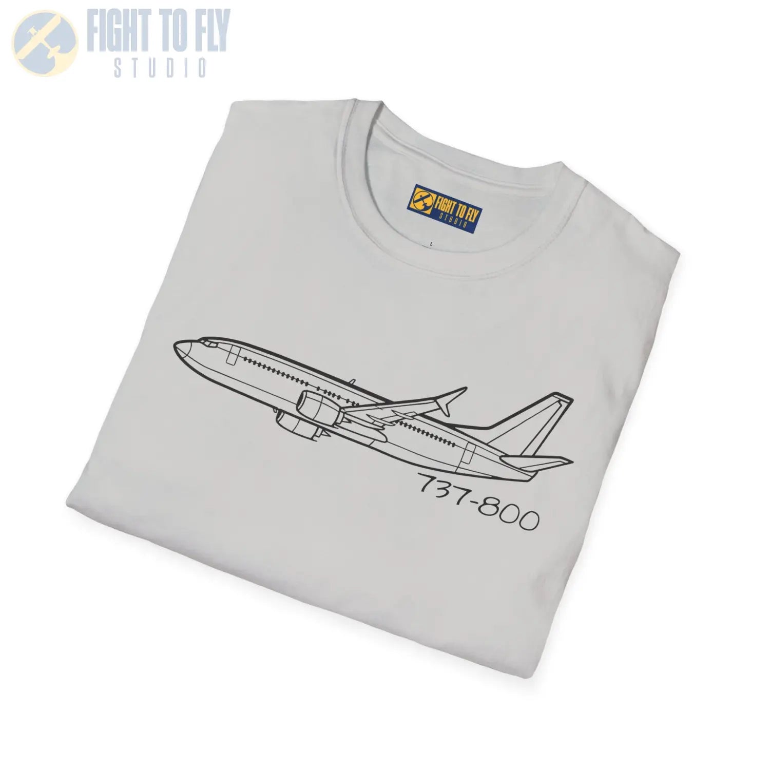 737-800 T-Shirt - Pilot gifts - WWII warbird t-shirt