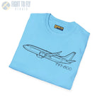 737-800 T-Shirt - Pilot gifts - WWII warbird t-shirt
