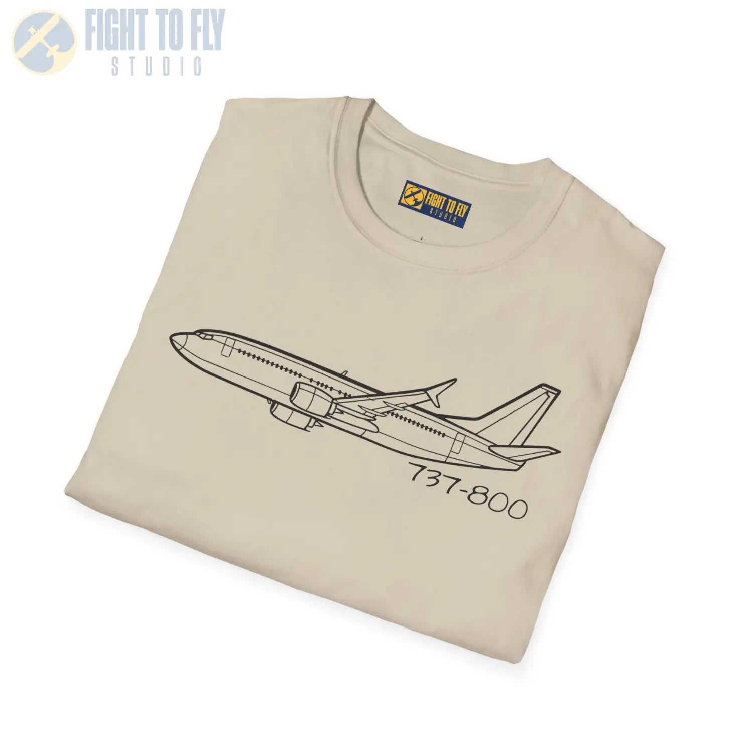 737-800 T-Shirt - Pilot gifts - WWII warbird t-shirt