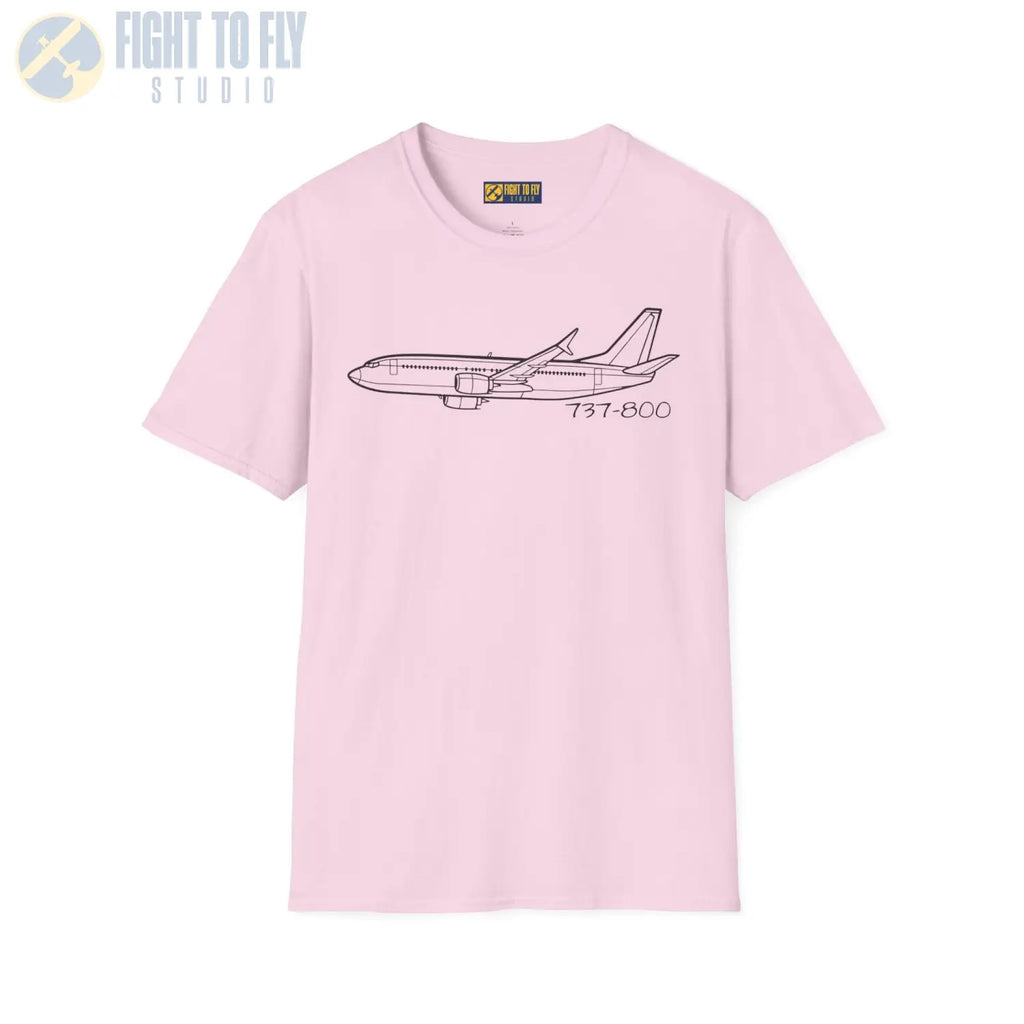 737-800 T-Shirt - Pilot gifts - WWII warbird t-shirt