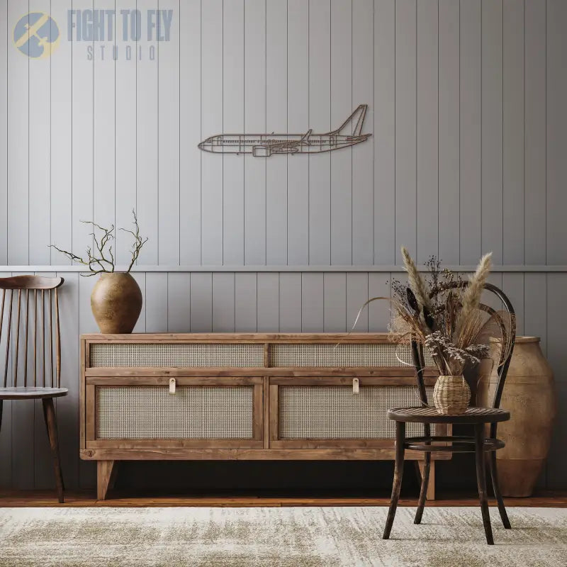 737 MAX Die Cut Metal Wall Art - Sign - Pilot gifts - WWII warbird t-shirt
