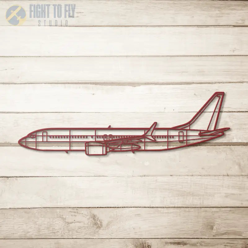 737 MAX Die Cut Metal Wall Art - Sign - Pilot gifts - WWII warbird t-shirt