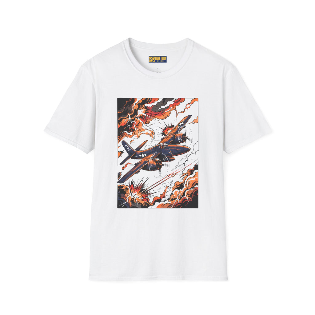 F7F Tigercat Combat Sky T-Shirt