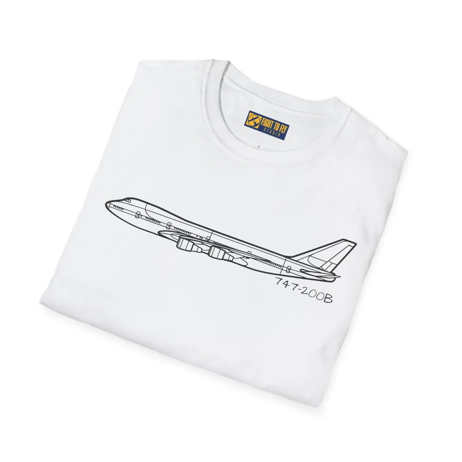 747-200B T-Shirt - Pilot gifts - WWII warbird t-shirt
