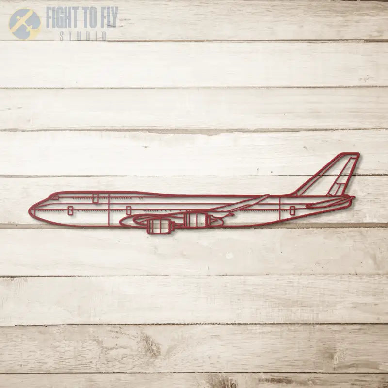 747-8I Die Cut Metal Wall Art - Sign - Pilot gifts - WWII warbird t-shirt