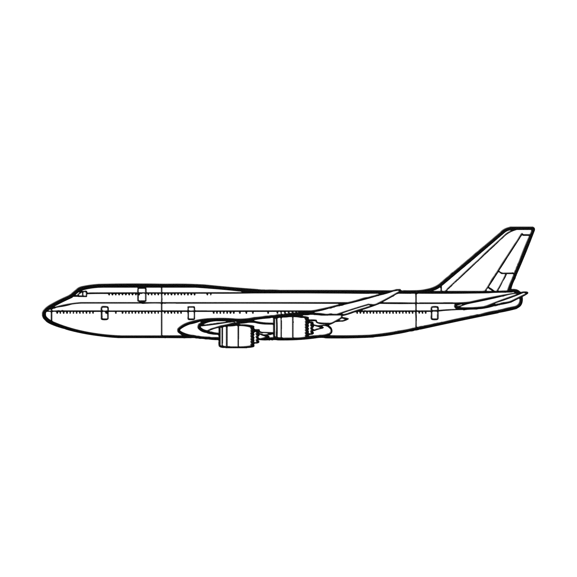 747-8I Die Cut Metal Wall Art - Sign - Gifts for pilots - Aviation apparel