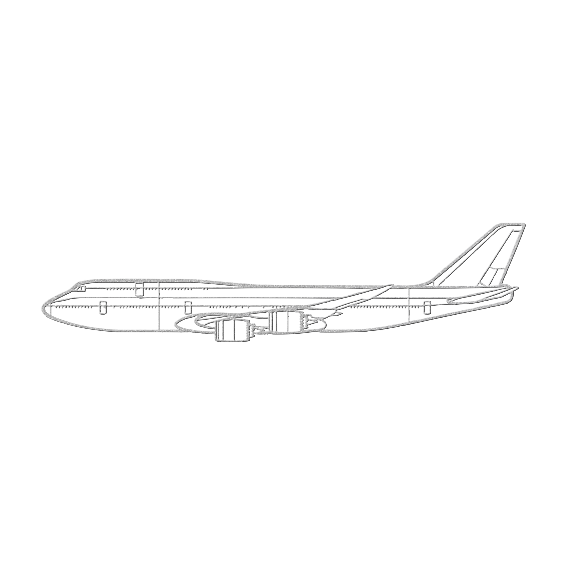747-8I Die Cut Metal Wall Art - Sign - Gifts for pilots - Aviation apparel
