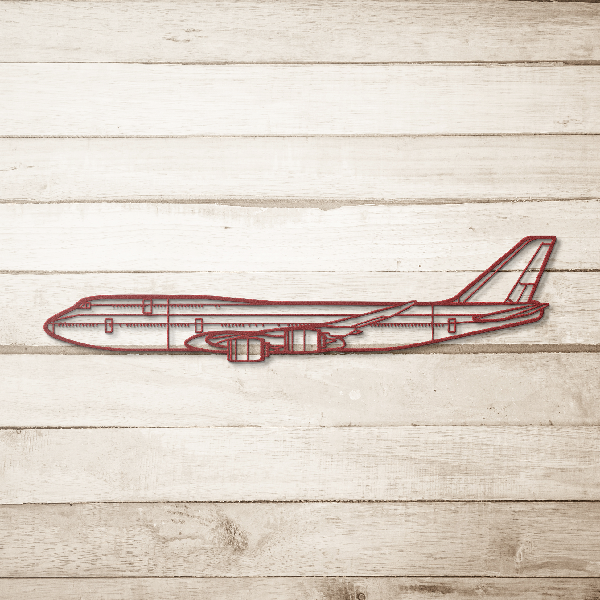747-8I Die Cut Metal Wall Art - Sign - Gifts for pilots - Aviation apparel