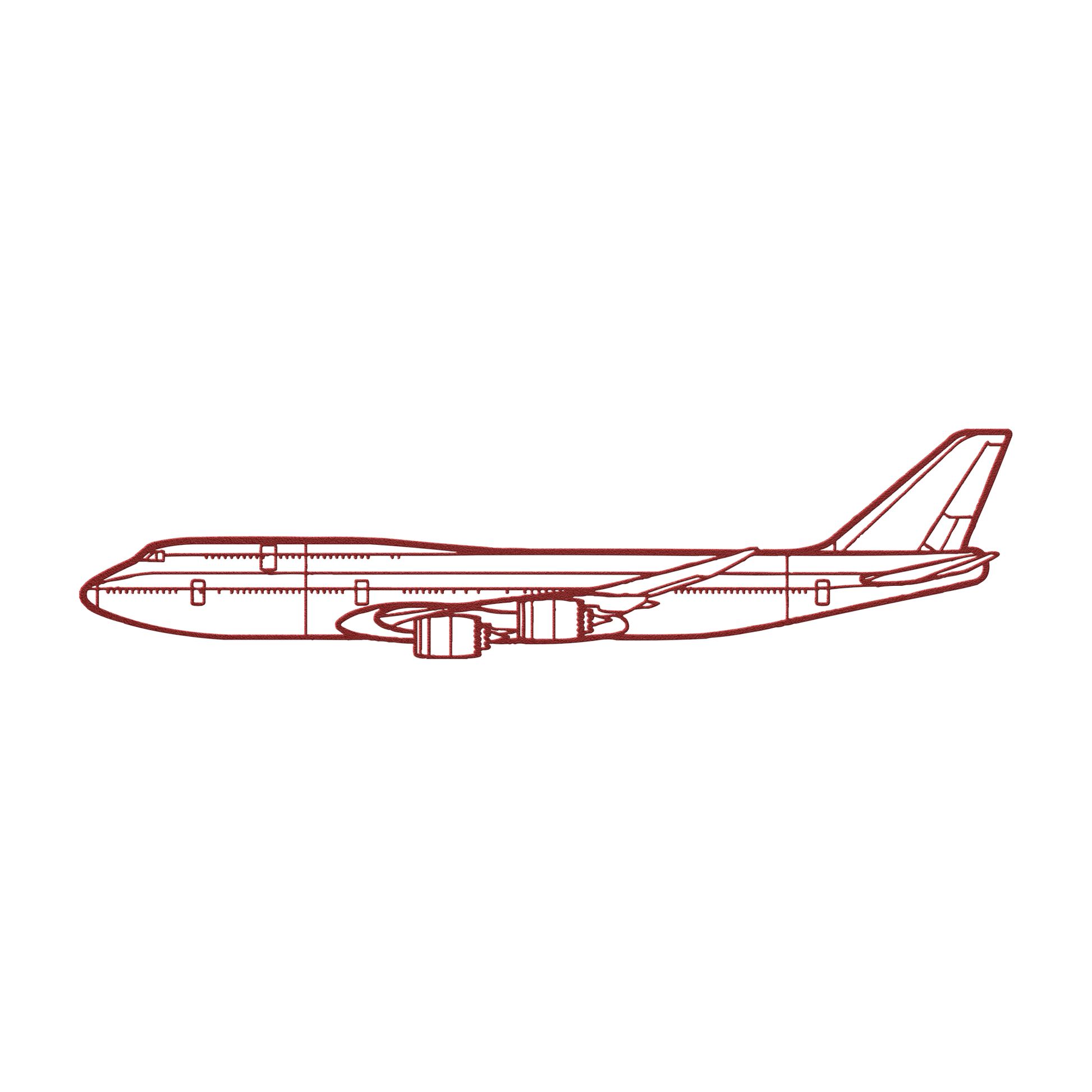 747-8I Die Cut Metal Wall Art - Sign - Gifts for pilots - Aviation apparel