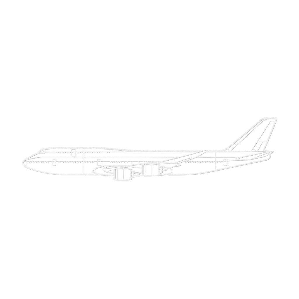 747-8I Die Cut Metal Wall Art - Sign - Gifts for pilots - Aviation apparel